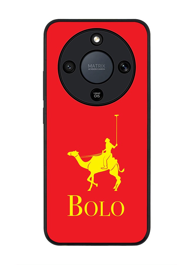 For Honor X9d / Magic8 Lite / X70 Case,Slim fit Camera Protection, Shockproof Thin Phone cover  - BOLO Red